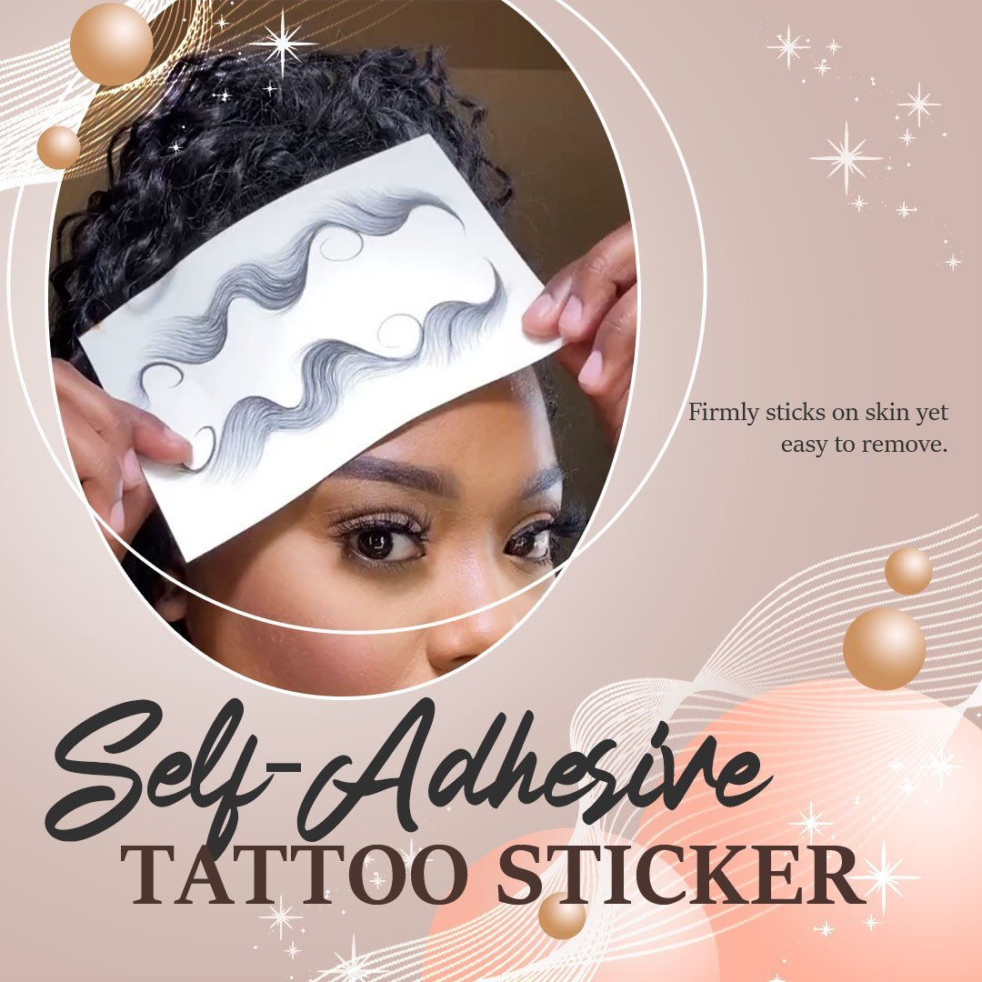 Hair Edge Tattoo Sticker