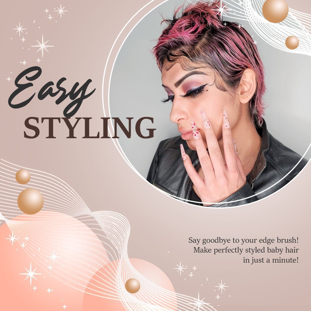 Hair Edge Tattoo Sticker