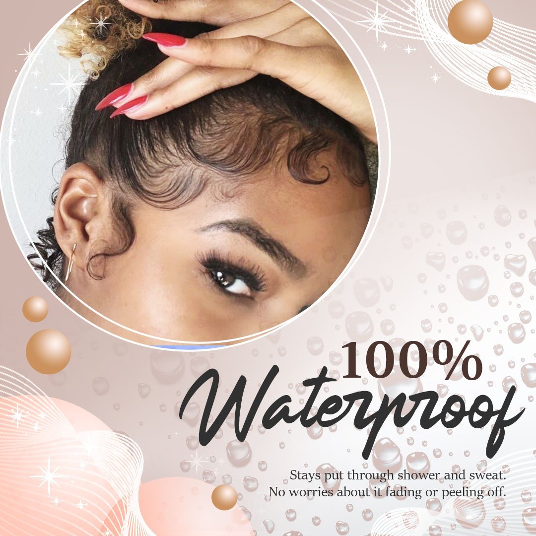 Hair Edge Tattoo Sticker