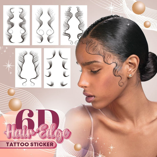 Hair Edge Tattoo Sticker