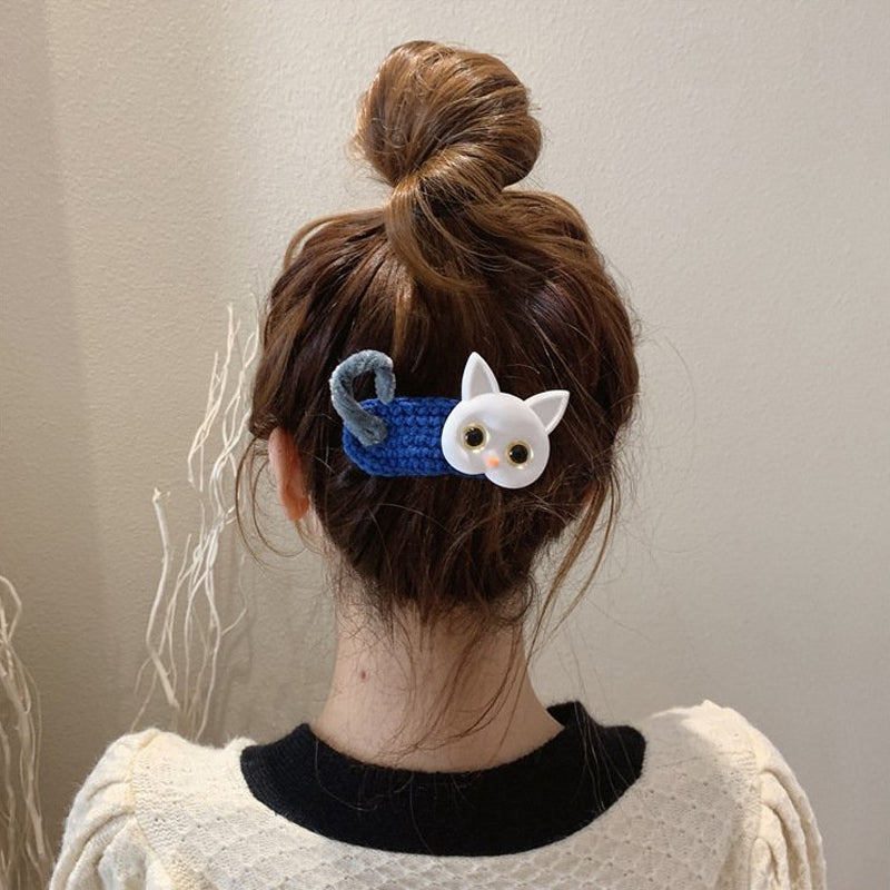Cat Duckbill Clip Headpiece