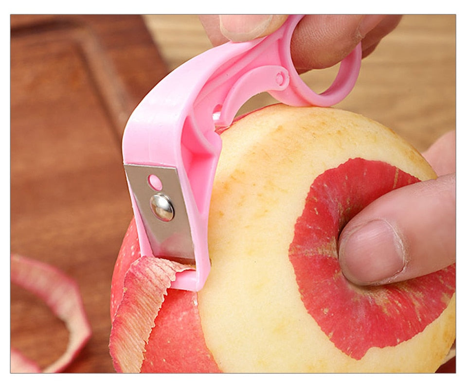 MULTIFUNCTION FINGER RING FRUIT PEELER