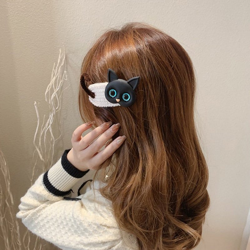 Cat Duckbill Clip Headpiece