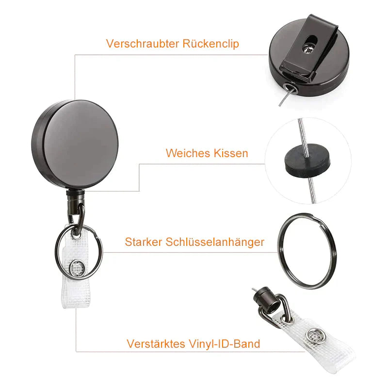 Durable anti-lost keychain