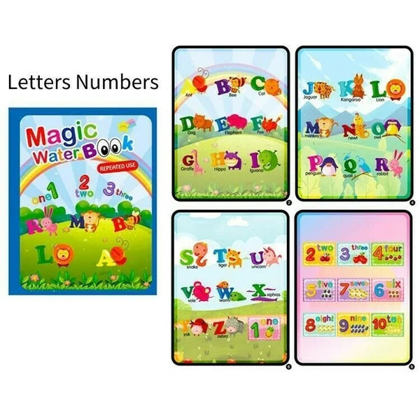 Magic Water Coloring Book