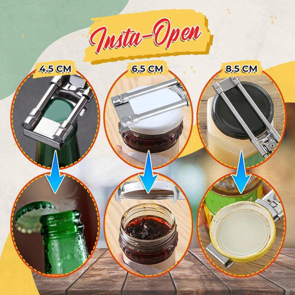Easy Open Adjustable Jar Opener
