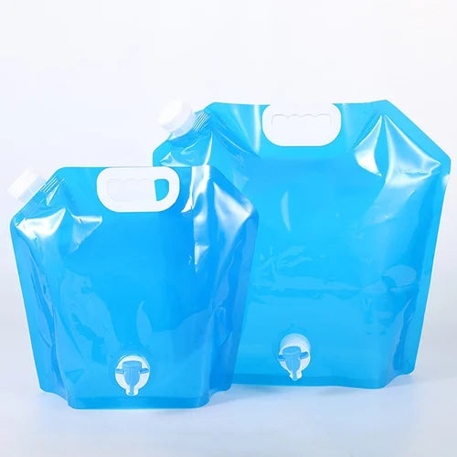 Outdoor folding water bag