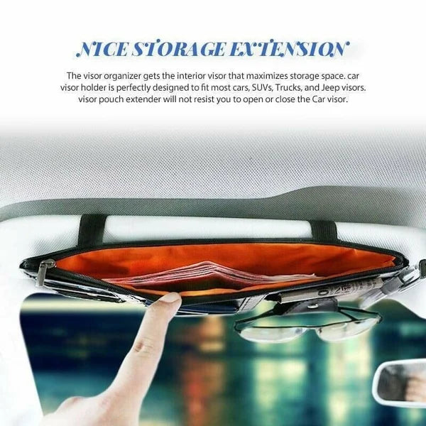 Car Sun Visor Organizer