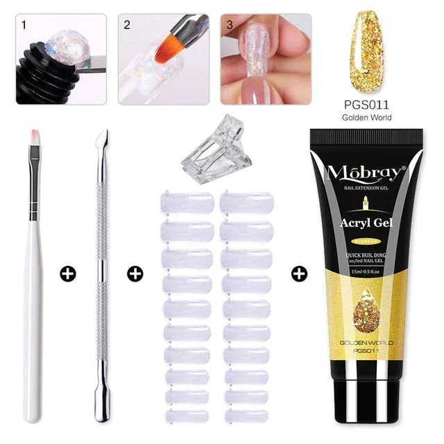 Hot Sale Polygel Nail Kit Free Shipping