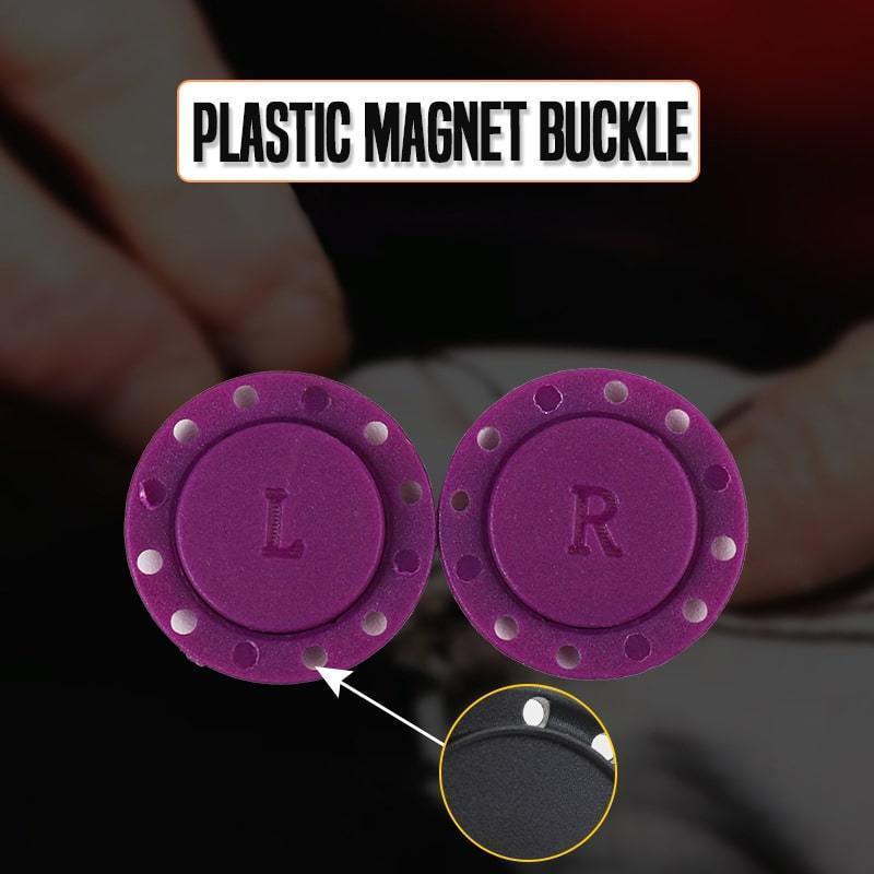 HIGH-GRADE INVISIBLE PLASTIC MAGNET BUTTON (5PCS)