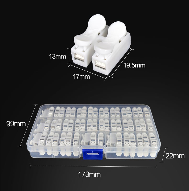 Push Quick Wire Cable Connector(55PCS)