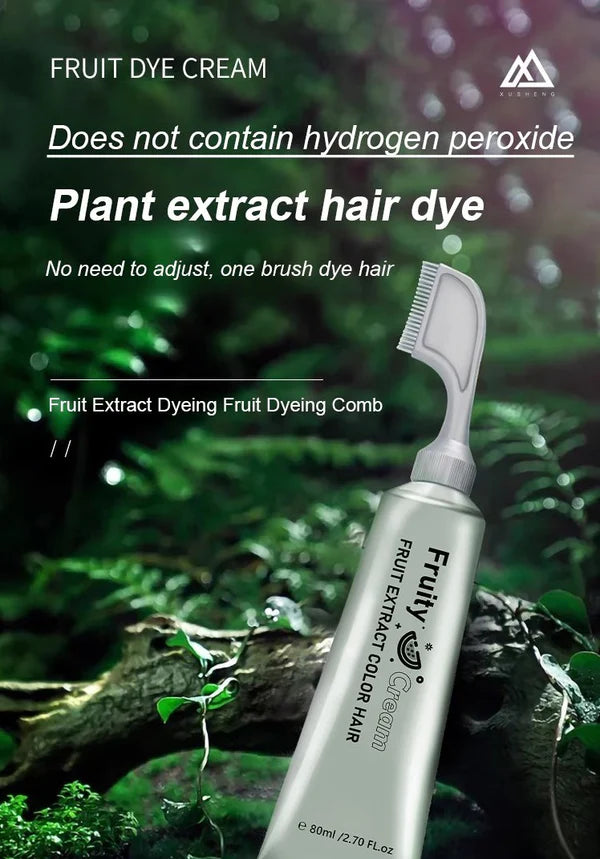 Fruit Essence Hair Dyeing Comb