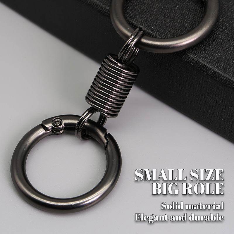🔥Nordic retro double ring keychain