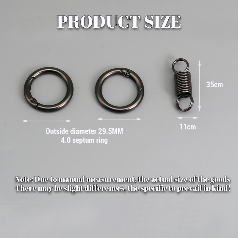 🔥Nordic retro double ring keychain