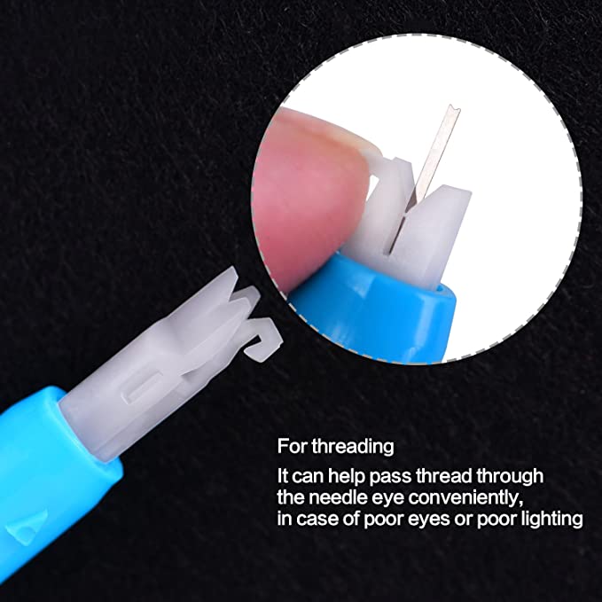Needle Inserter and Threader Tool for Sewing