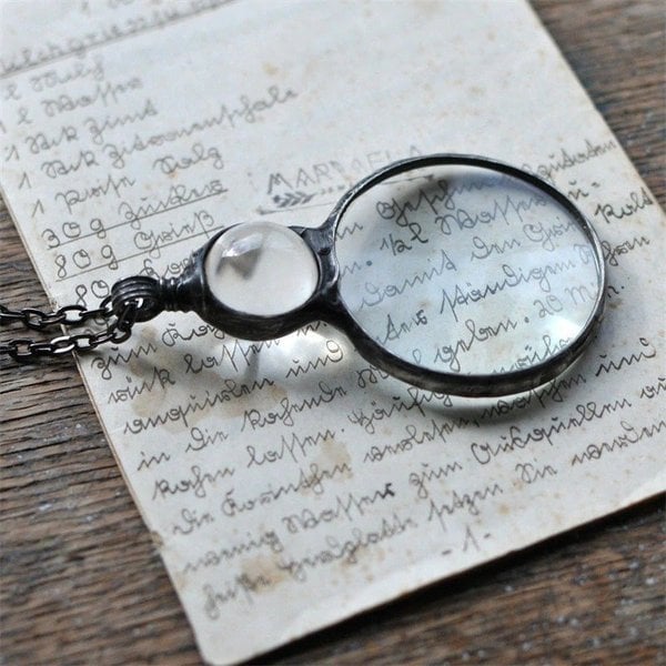 Magnifying Glass Necklace