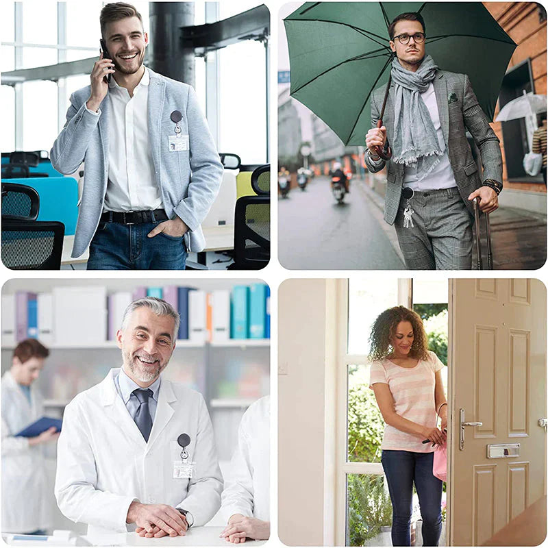 Durable anti-lost keychain