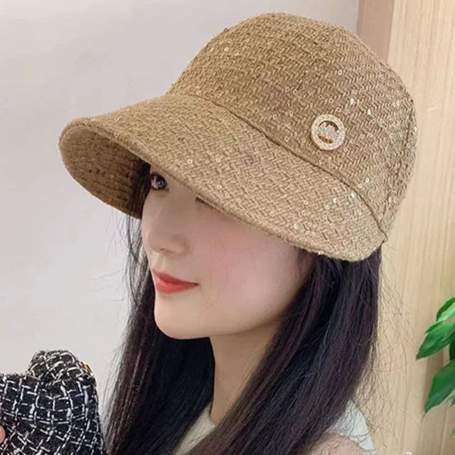 Casual Baseball Cap with wide brim