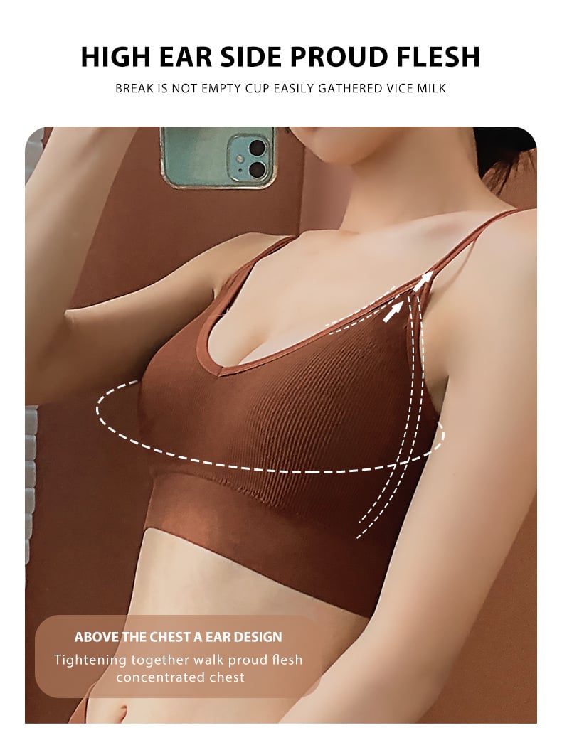 Large size sexy back bra & sexy panties combination set