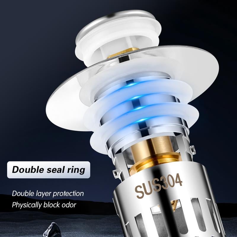 🎄Universal Stainless Steel Drain Strainer