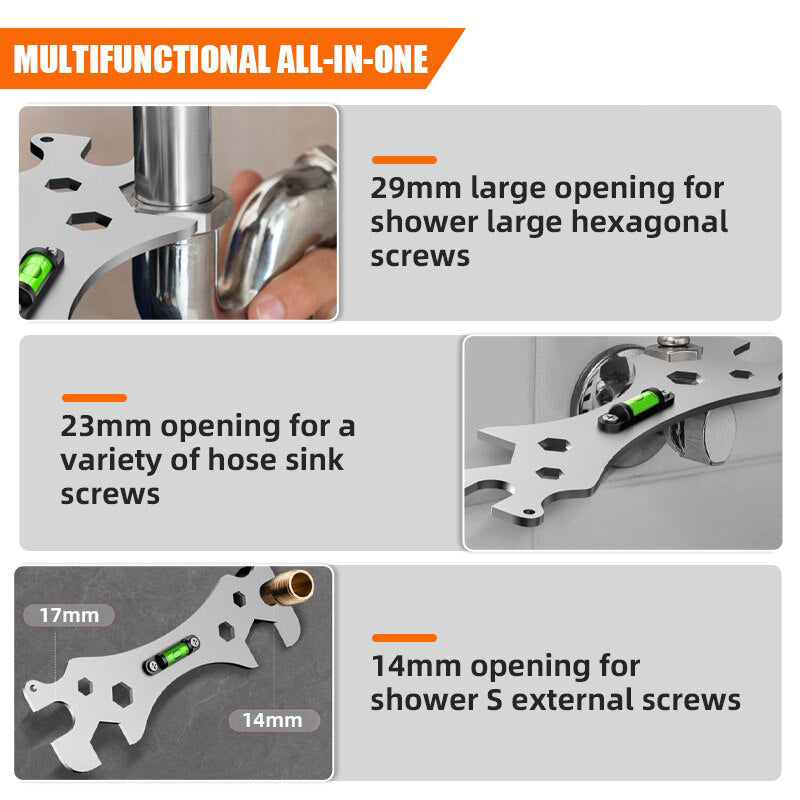 Multifunctional Angle Wrench