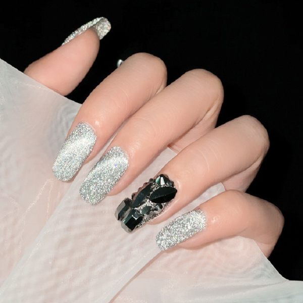 Laser Diamond Cat Eye Nail Polish