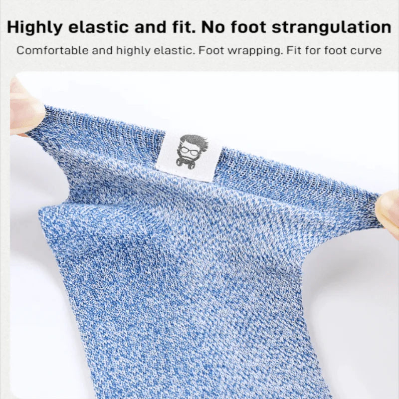 MEN'S BREATHABLE ANTI-BACTERIAL DEODORANT SOCKS (3 Pairs)