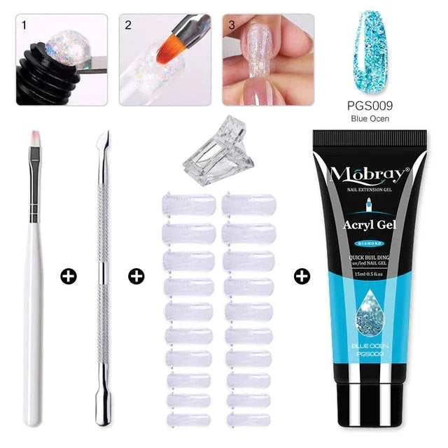 Hot Sale Polygel Nail Kit Free Shipping