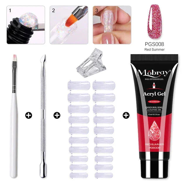 Hot Sale Polygel Nail Kit Free Shipping