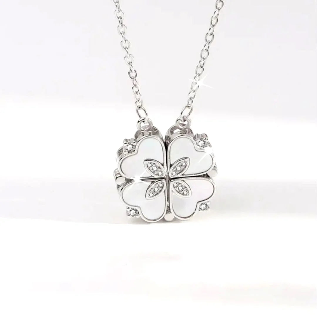 Lucky Four Leaf Clover Pendant Necklace