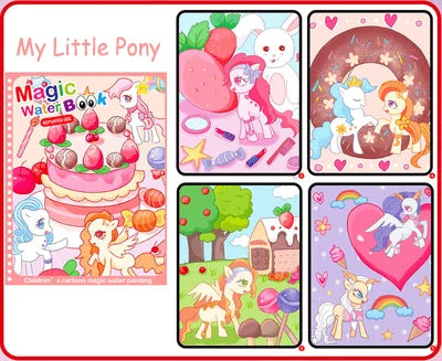 Magic Water Coloring Book