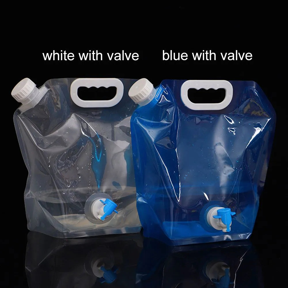 Outdoor folding water bag