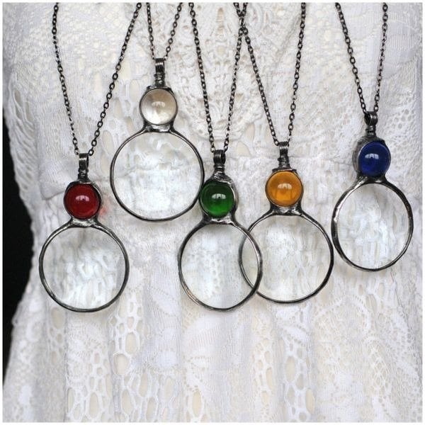 Magnifying Glass Necklace