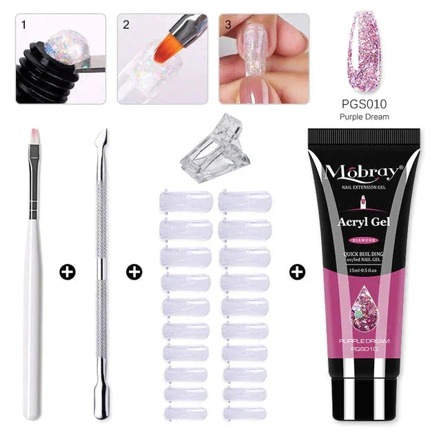 Hot Sale Polygel Nail Kit Free Shipping