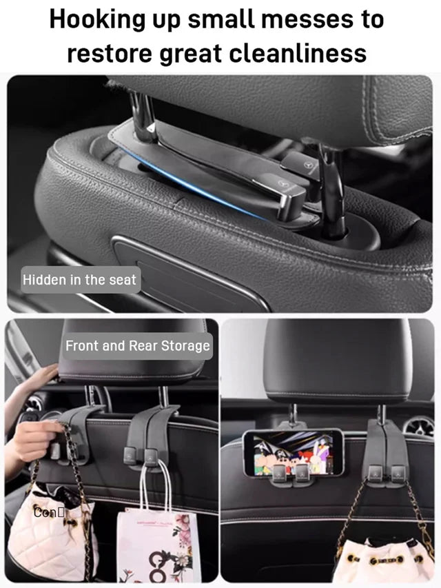 Fleece Metal Hook for Car