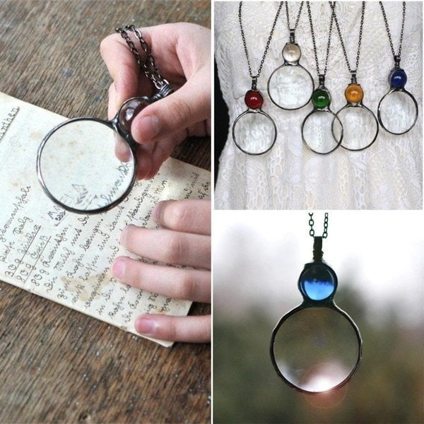 Magnifying Glass Necklace