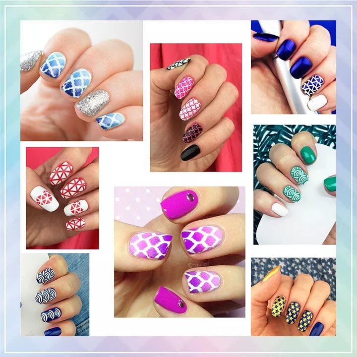 Nail Art Stencil Sticker (Buy 1 Free 1)