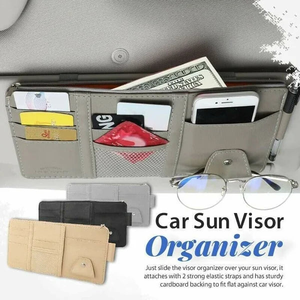 Car Sun Visor Organizer