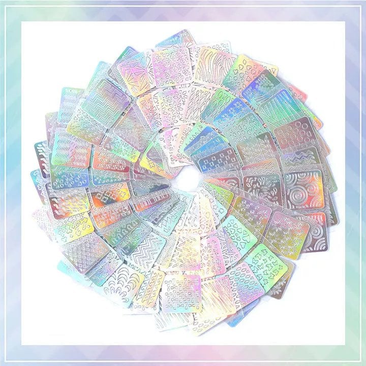 Nail Art Stencil Sticker (Buy 1 Free 1)