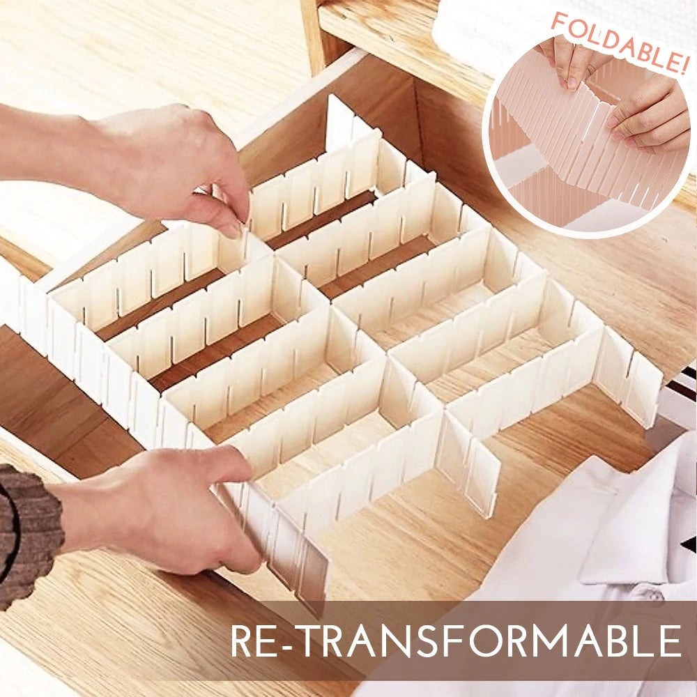 Free Combination Adjustable Drawer Organizer (44*7cm/Pcs)