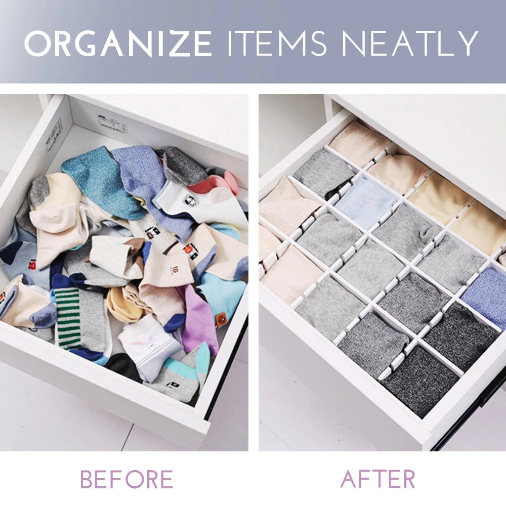 Free Combination Adjustable Drawer Organizer (44*7cm/Pcs)