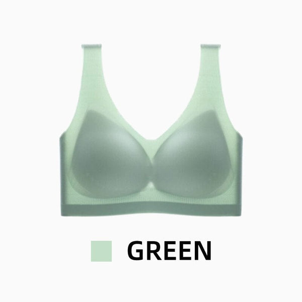 BREATHABLE-THIN ICE SILK SEAMLESS BRA