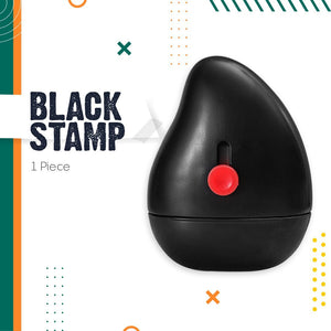 Security Stamp Roller with Plastic Art Knife