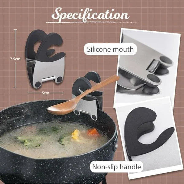 š„Hot Saleš„Cookware Side Clip Rest Holder