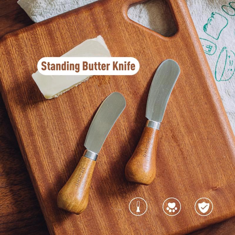 Cute Standing Butter Knife Set