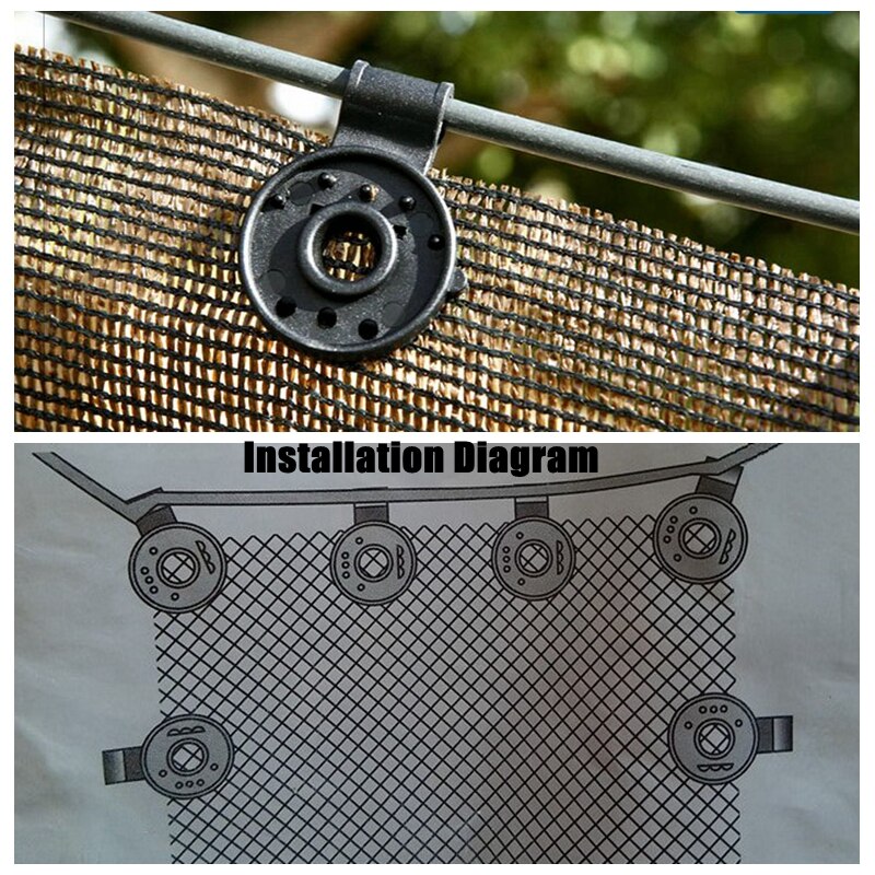 Shade Cloth Plastic Clips