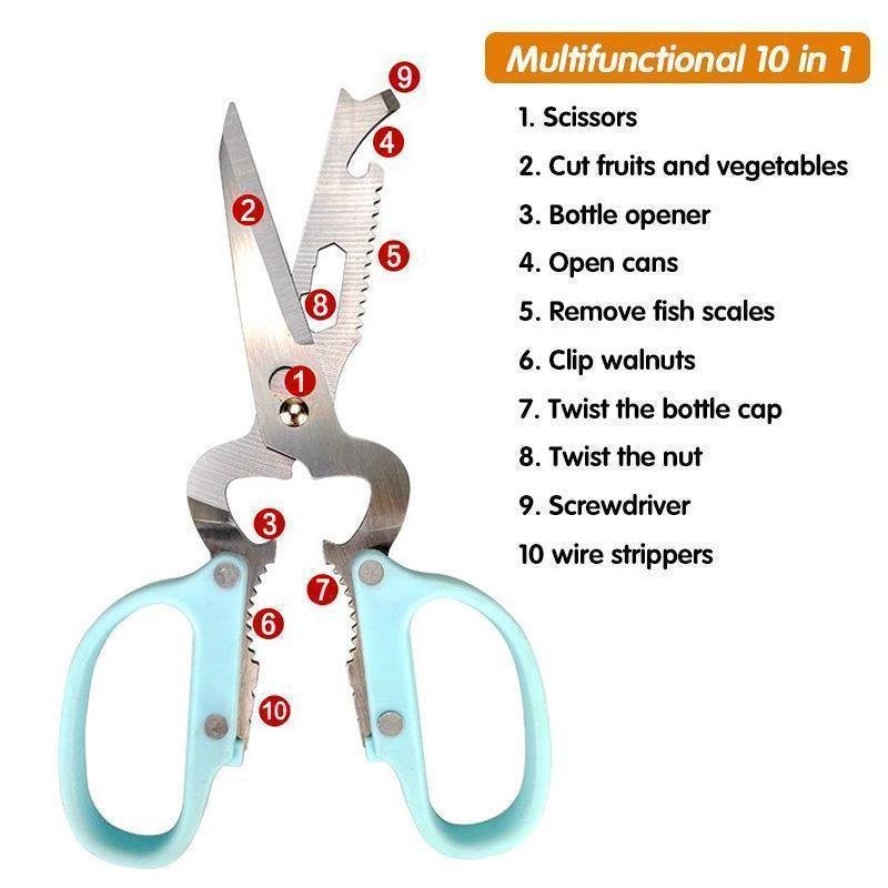 10 in 1 Detachable Scissors