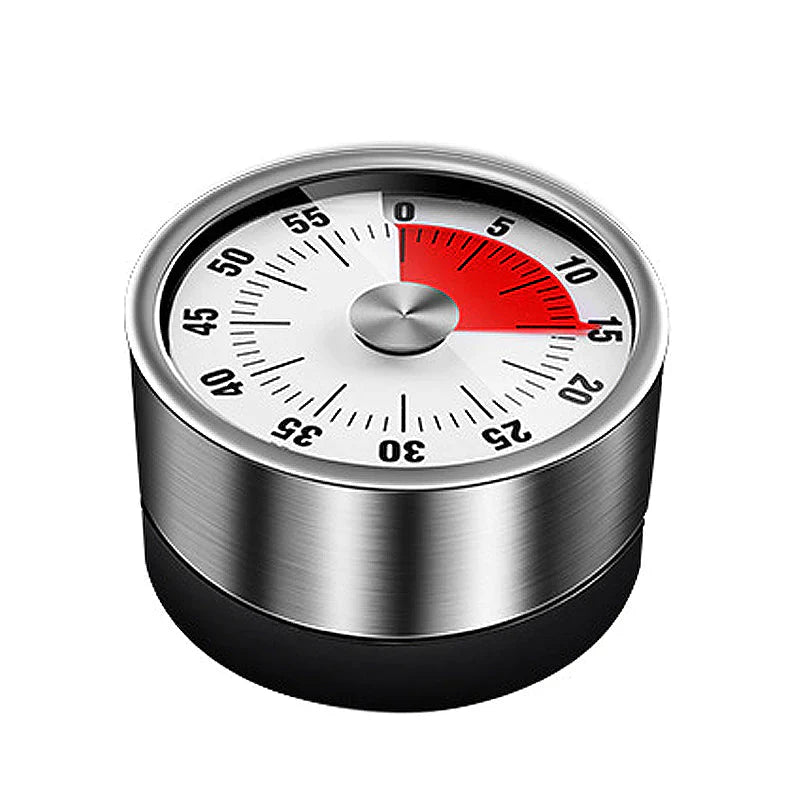 Stainless steel kitchen timer