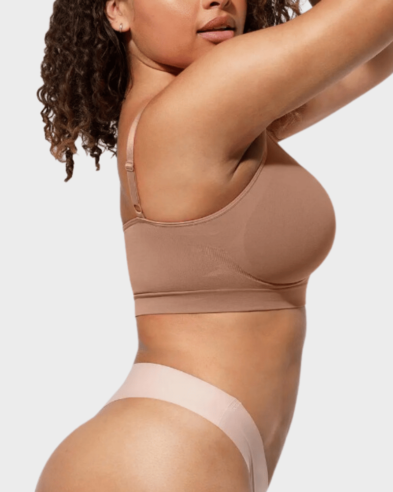 🔥Women's Full Coverage Non-Padded Wireless Sculpt Bra