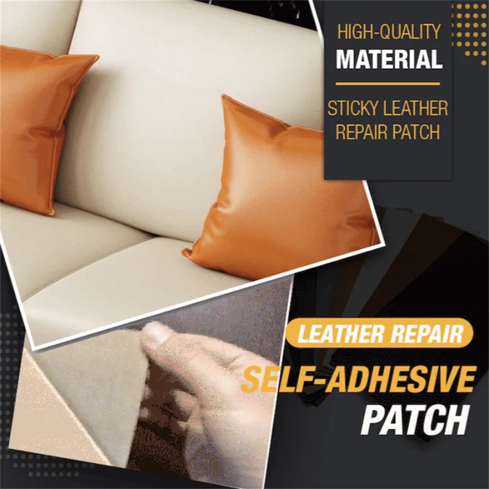 Self-Adhesive Leather Refinisher Cuttable Sofa Repair